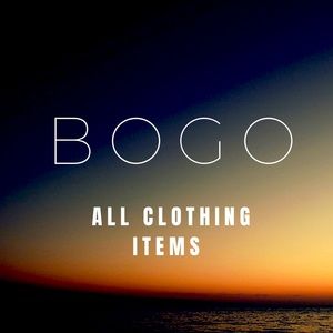 New Years special- BOGO Free- all clothing
